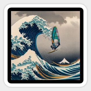 Kanagawa Windsurfing - Wave Rider Sticker